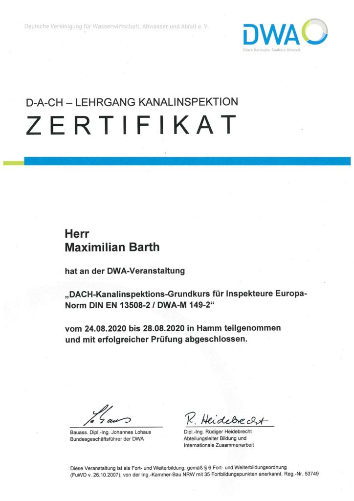 Zertifikat KI-Kurs